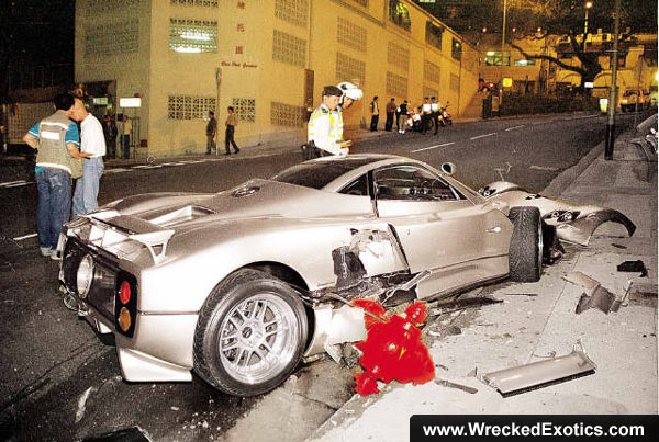Mercedes Car Crash