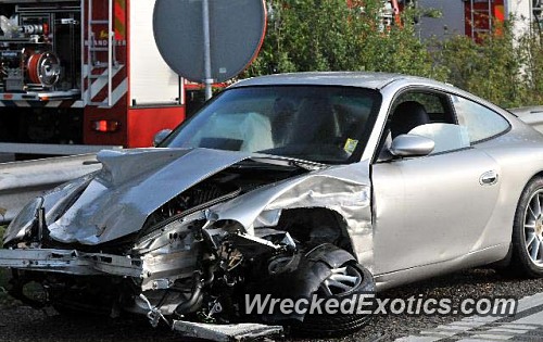 Crashed Into The Back Of 2 Cars That Had Been Standing Still For A Traffic Jam