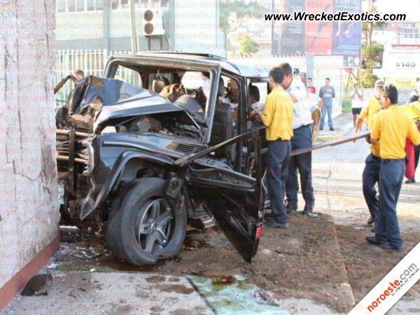 Crash mercedes g #6