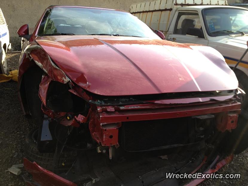 Maserati Gran Turismo Grancabrio Wrecked in Tehran, Iran