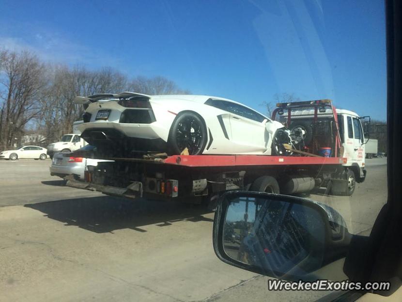 Spotted This Beauty on The PA Turnpike. The Front Was Severely Damaged ...